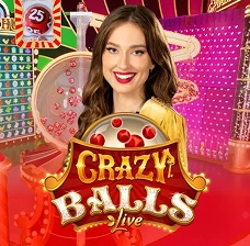 Alvynn Casino — Crazy Balls Live-Gameshow mit echtem Moderator und Multiplikatoren